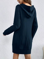 Ribbed Knit Hoodie Dress (11)