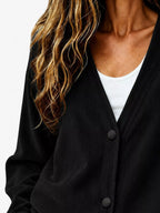 Casual Corduroy Button-up Cardigan (8)