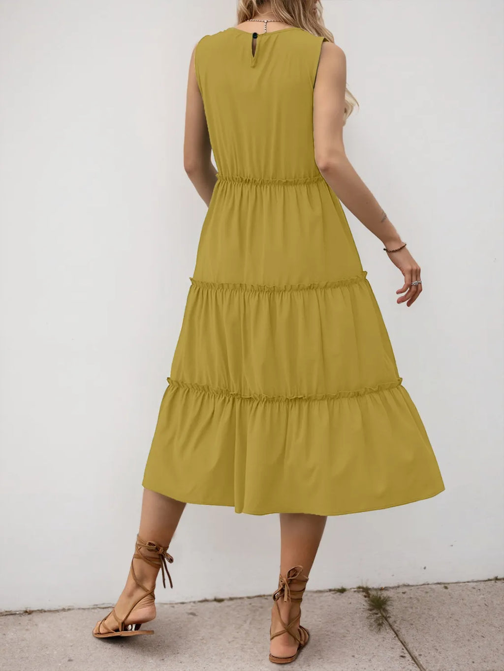 Frill Tiered Midi Dress (17)