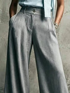 High-waisted Wide-leg Pants (5)