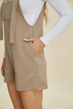 Full Size Texture Sleeveless Romper (15)