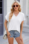 V-neck Short Sleeve T-shirt