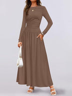 Long Sleeve Maxi Dress Pockets (10)