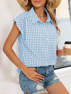 Gingham Button-down Shirt (28)