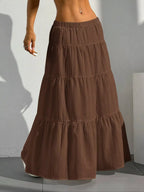 Flowy Tiered Maxi Skirt (13)