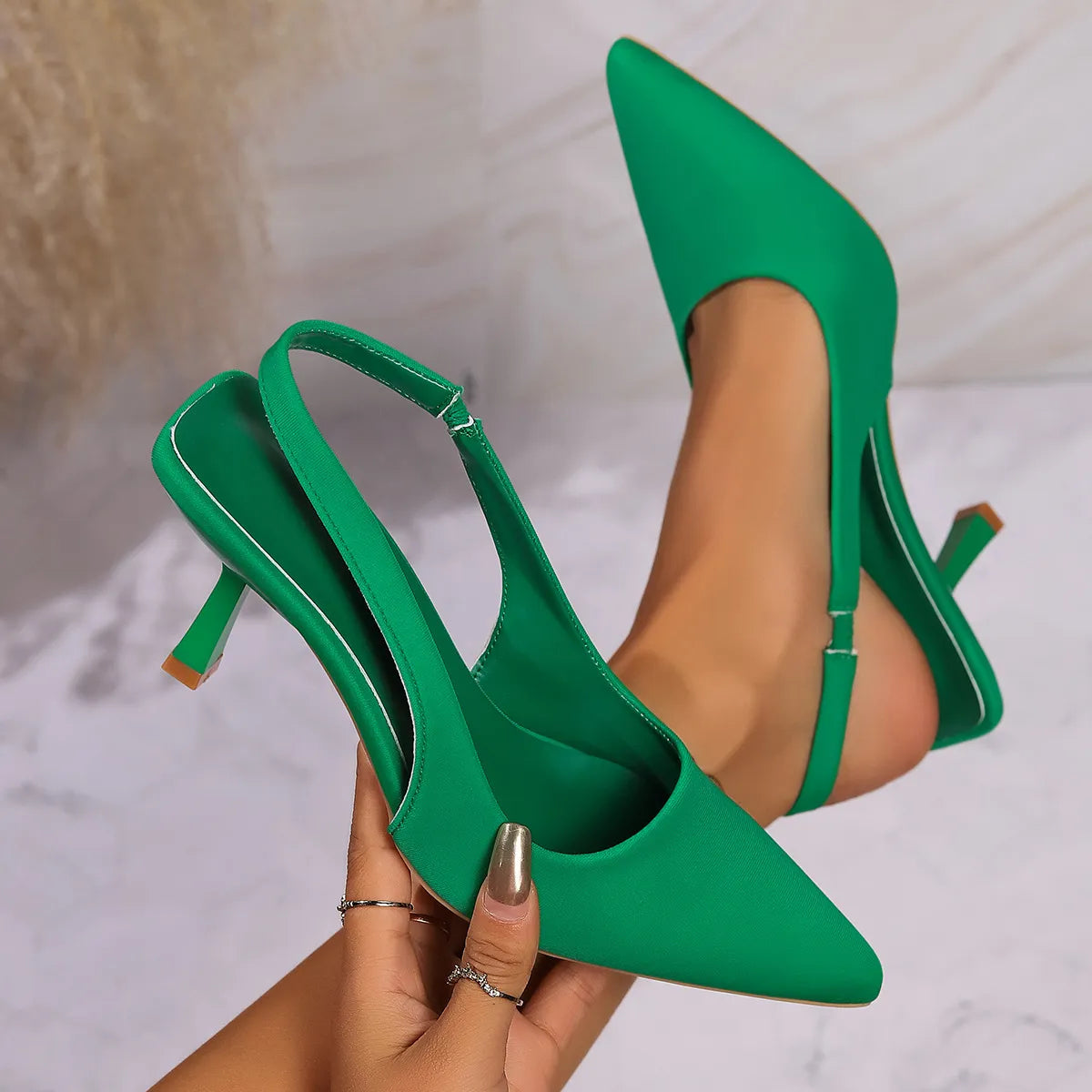 Point Toe Stiletto Pumps (11)
