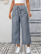 Striped Wide Leg Pants (7)