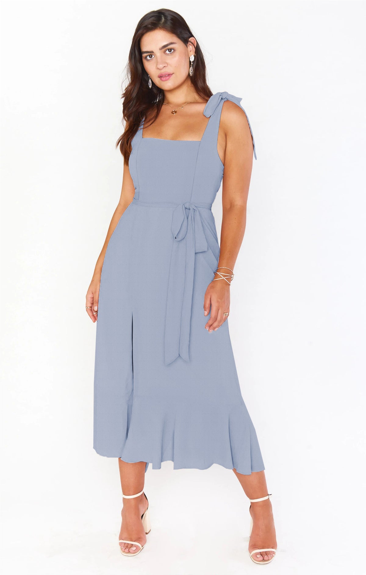 Suspender Split Dress for Women (15)