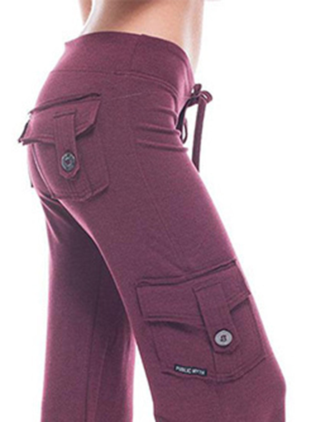 Mid Waist Pants Pockets (2)