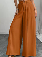 High-waisted Wide-leg Pants