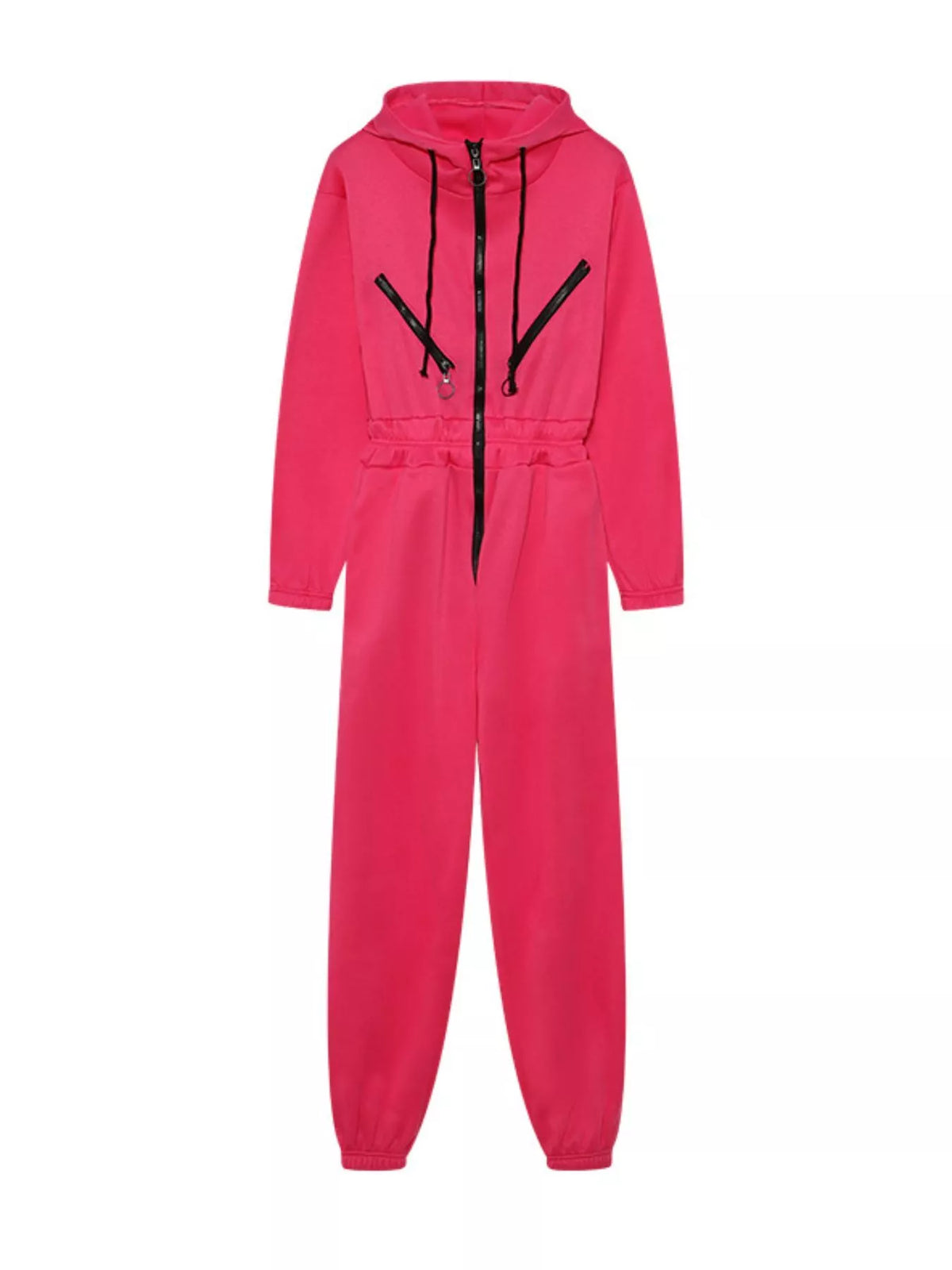 Hooded Zip-up Long Sleeve Jumpsuit (18)