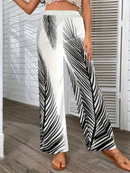 Printed Wide Leg Pants (5)