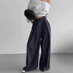 High Waist Striped Baggy Pants photo 3