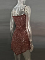 Rhinestone Decor Mini Cami Dress (17)