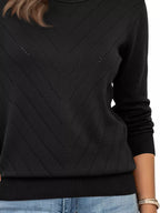 Openwork Round Neck Sweater (12)