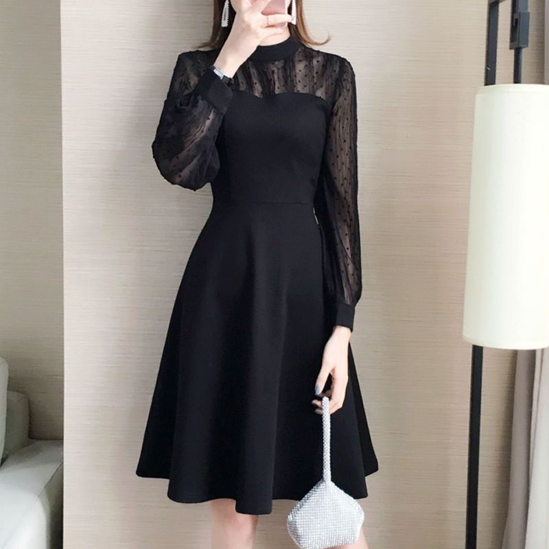 Slimming Long Sleeve Lace Underdress variant CJLY259019101AZ|CJLY259019102BY|CJLY259019103CX|CJLY259019104DW|CJLY259019105EV|CJLY259019106FU|CJLY259019107GT