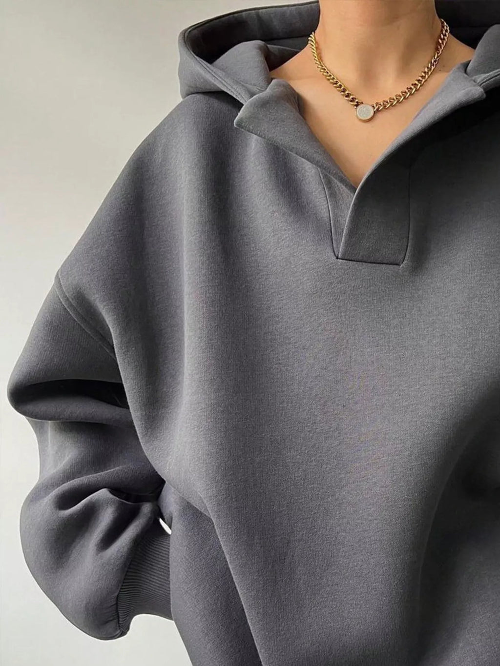 Dropped Shoulder Long Sleeve Sweatshirt (31)