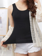 Full Size Scoop Neck Wide Strap Tank Plus (13)