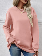 Round Neck Long Sleeve Sweatshirt (14)