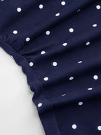 Polka Dot Flare Sleeve Mini Dress (12)