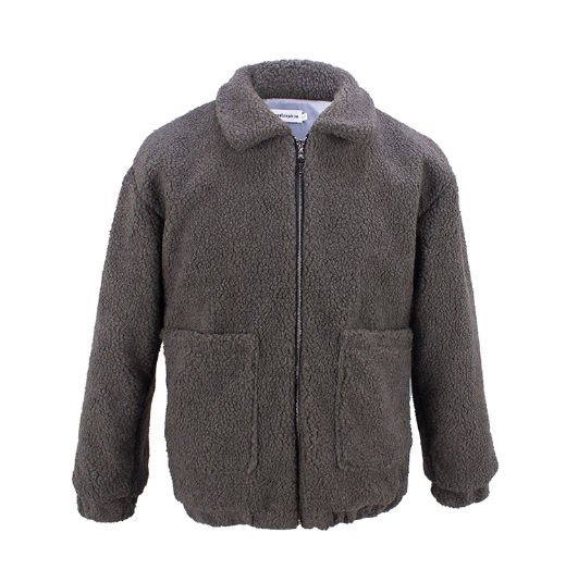 Shearling Coat Jacket Autumn Winter Warm Thick Plush variant CJNSWTJK00059-Gray-L|CJNSWTJK00059-Gray-XXL|CJNSWTJK00059-Gray-M|CJNSWTJK00059-Gray-XL|CJNSWTJK00059-Gray-S|CJNSWTJK00059-Gray-3XL