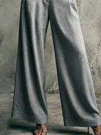 High-waisted Wide-leg Pants (6)