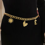 Metal Chain Gold Dress photo 4