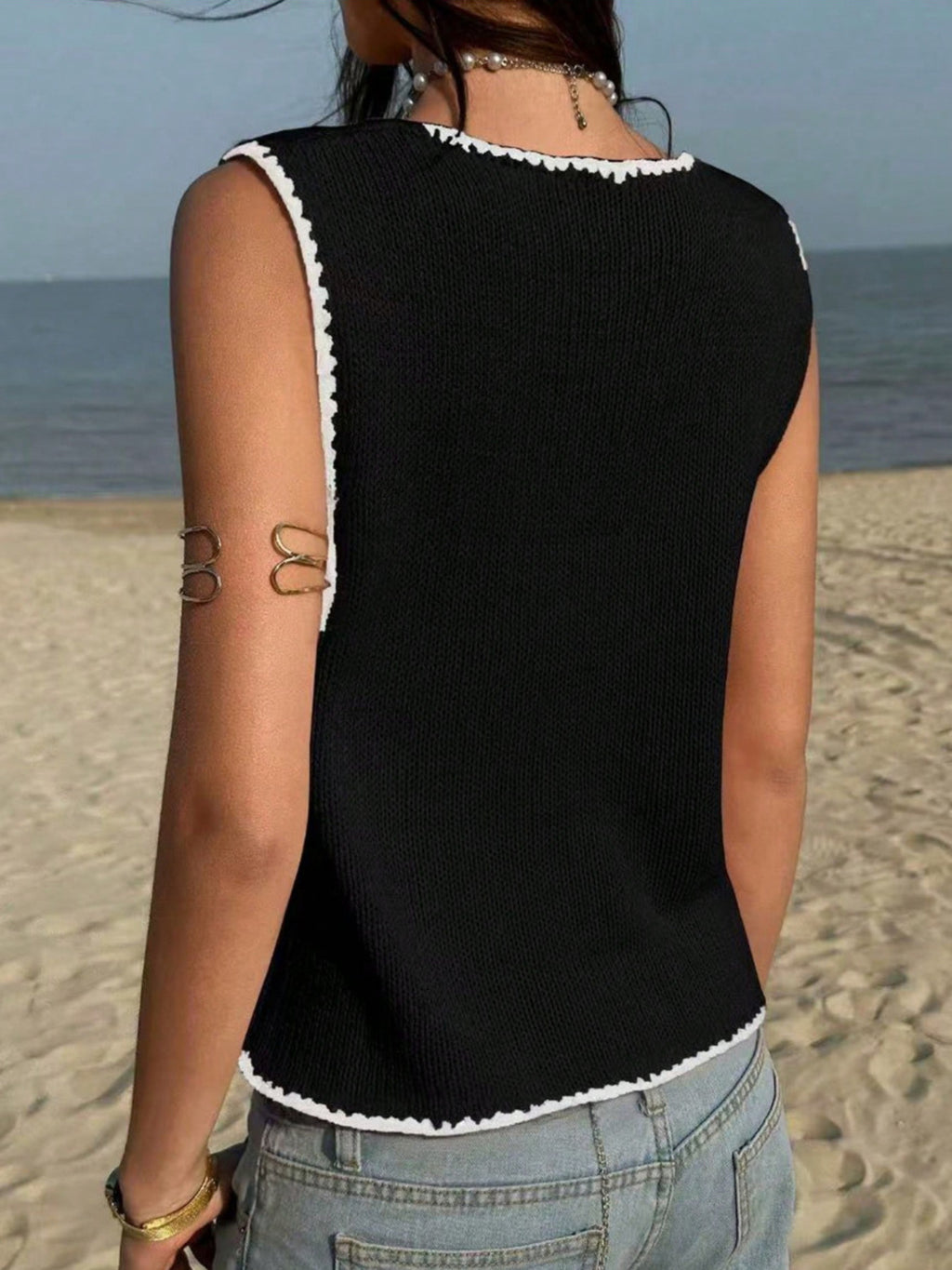 Button-down Sweater Vest (8)