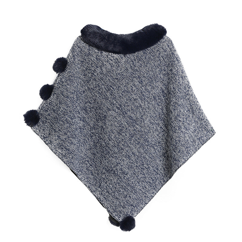 Faux Fur Jacket Shawl Scarf photo 1
