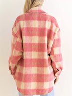 Plaid Button-down Jacket (2)