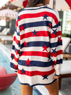 Stars Stripes Long Sleeve Sweater (5)