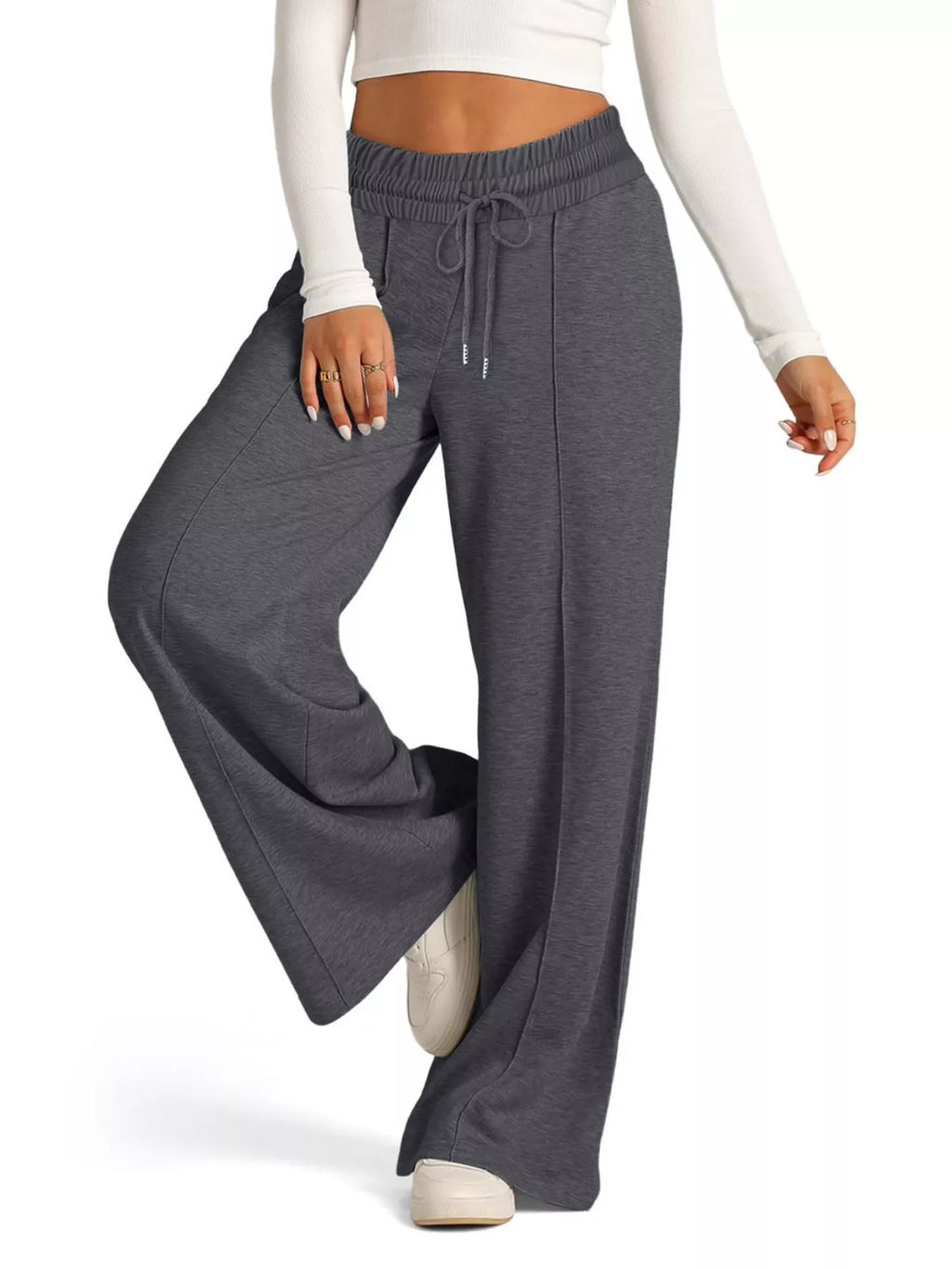 Wide Leg Drawstring Pants (5)
