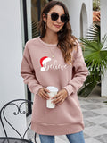 Graphic Tunic Sweatshirt