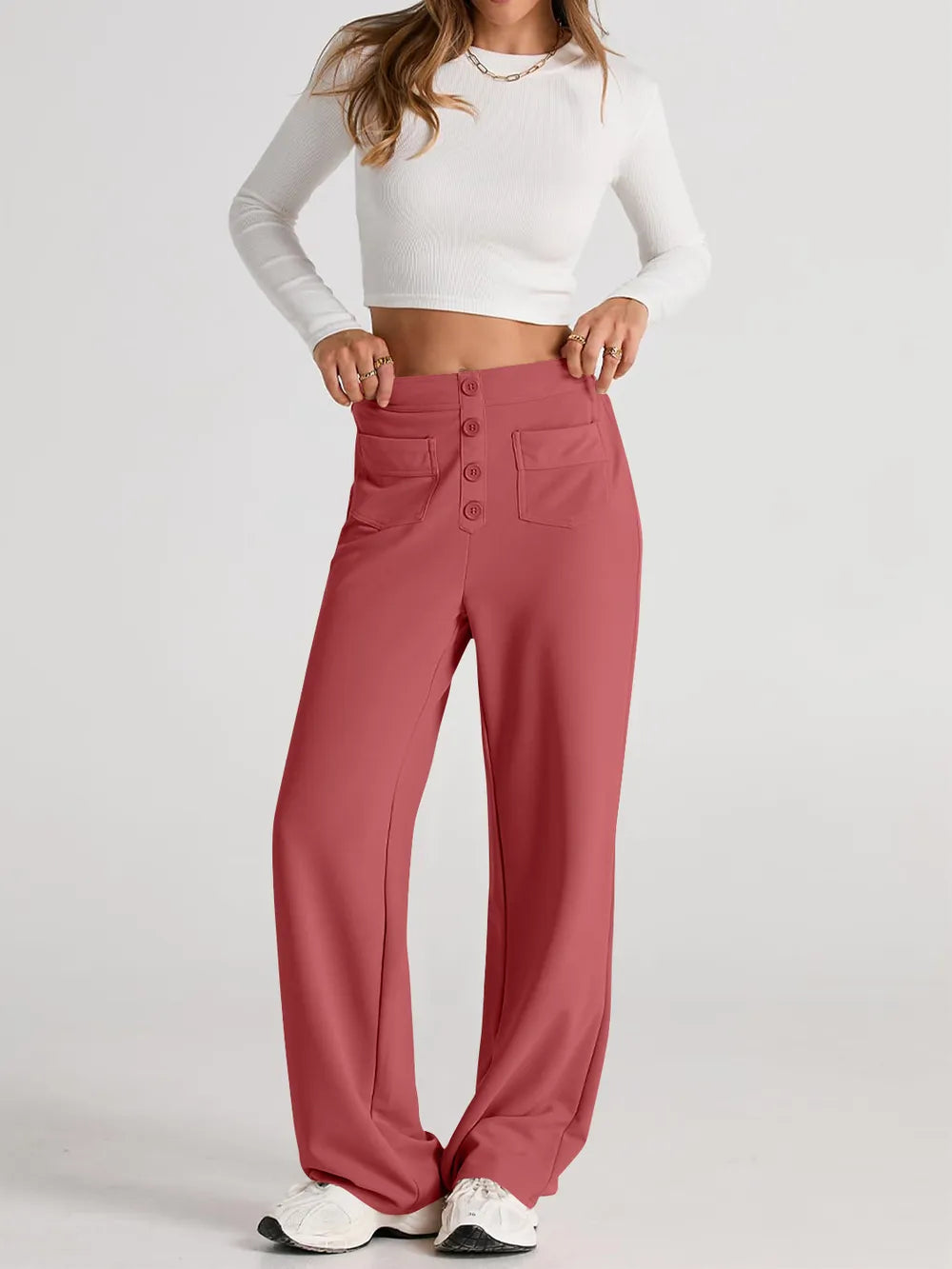 High Waist Wide Leg Pants (5)