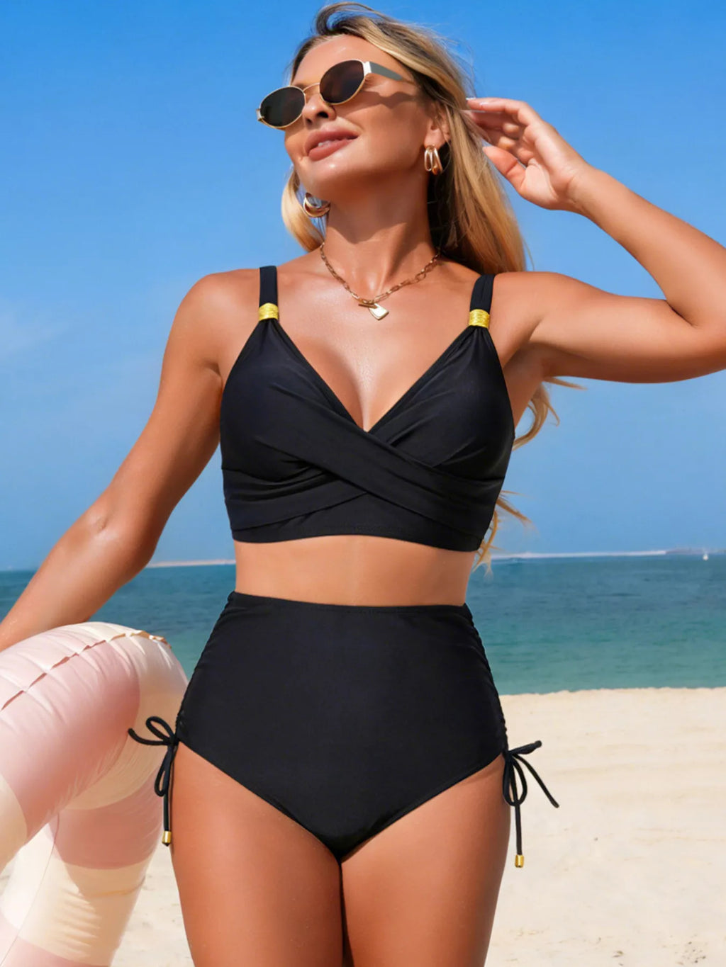 Crisscross High-waisted Swim Set (4)