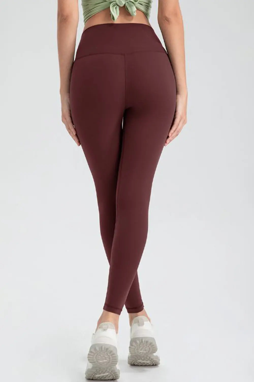 Wide Waistband Slim Fit Active Leggings (24)
