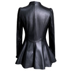 Short Coat Leather Jacket photo 4