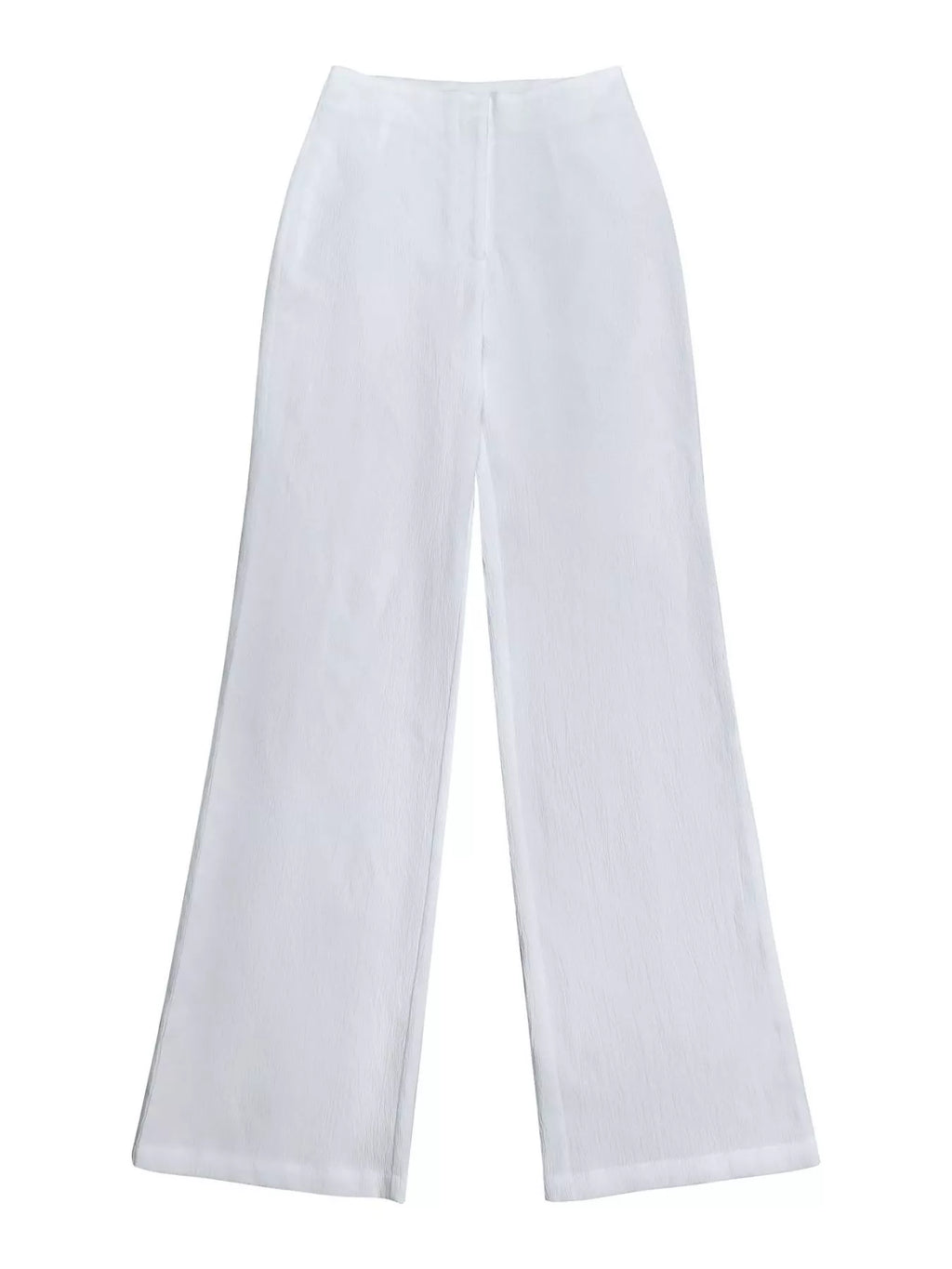 Decorative Button Smocked Back Cami Wide Leg Pants Set (11)