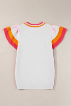 Block Round Neck Knit Top (22)