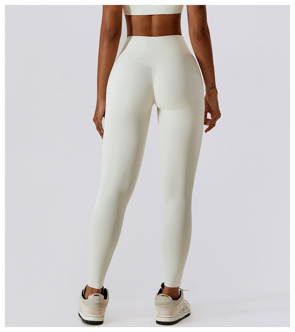 Quick-drying Nude Feel Hip Raise Yoga Pants Outdoor Leggings photo 6