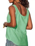 Full Size Casual Round Neck Tank Plus (31)