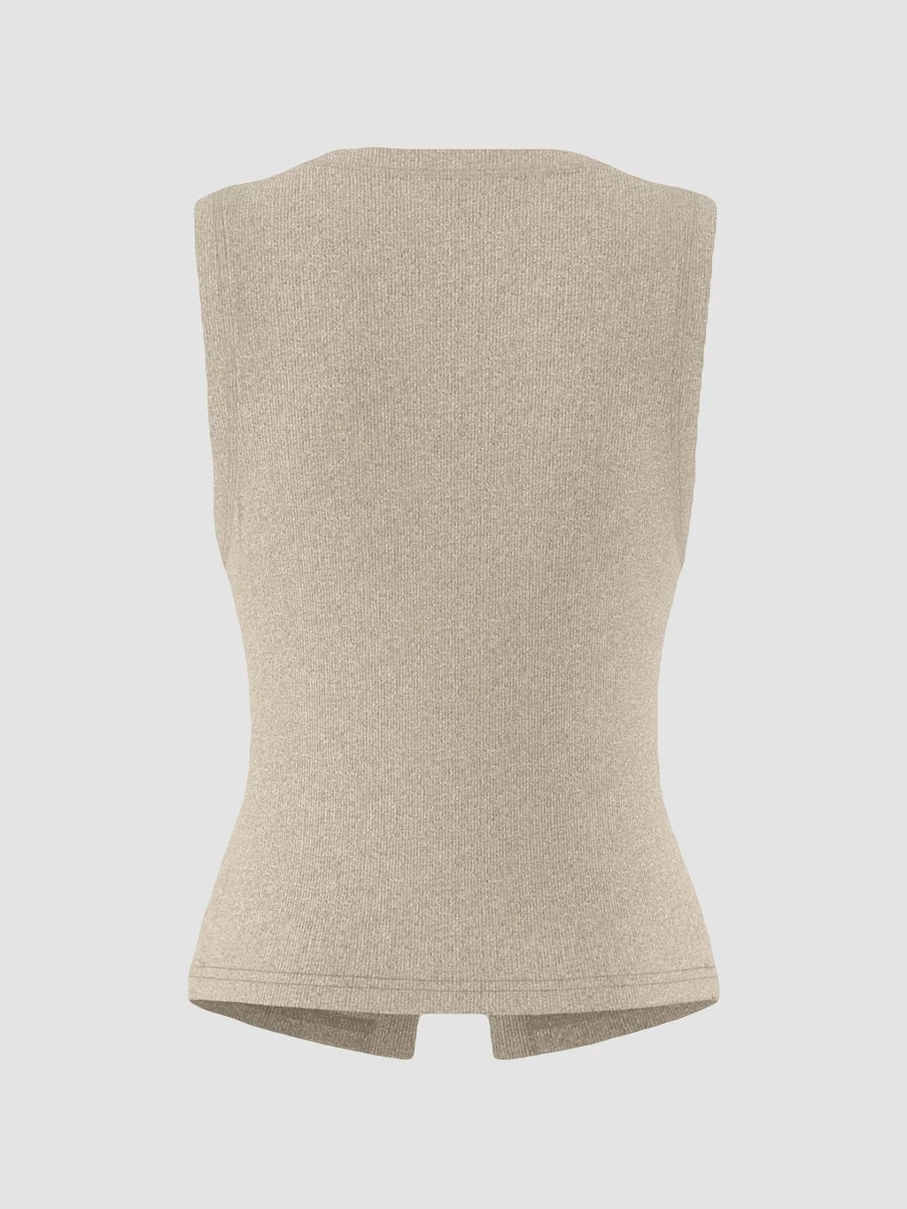 Ribbed Button-front Sleeveless Tank (22)