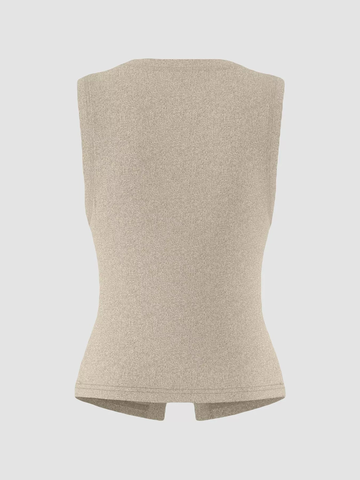 Ribbed Button-front Sleeveless Tank (22)