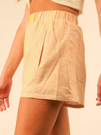 Striped High-waist Shorts (13)