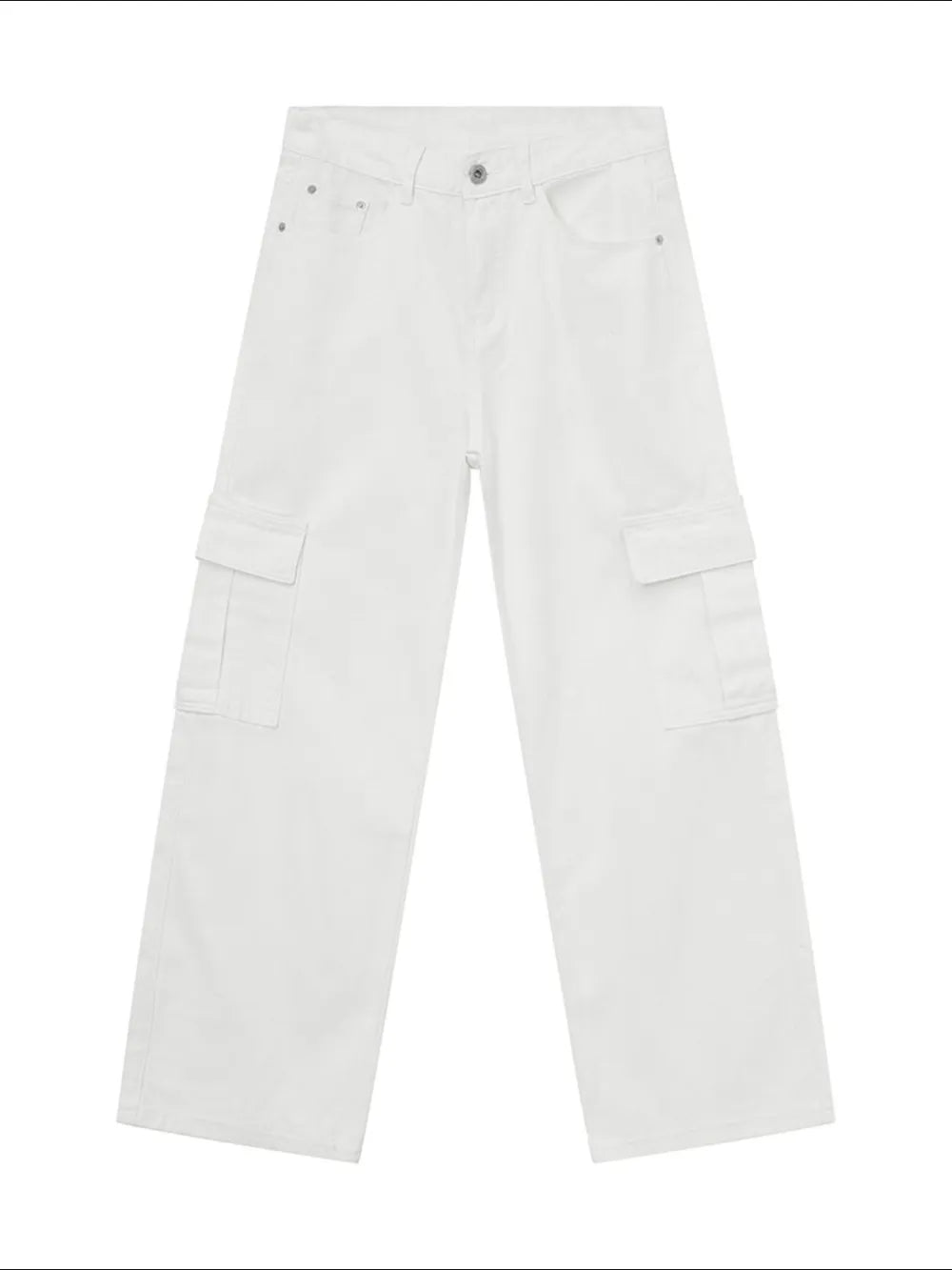 Wide Leg Cargo Jeans (11)