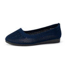 Solid Color Mesh Flat Slip-ons (12)