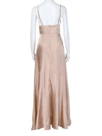High-slit Spaghetti Strap Maxi Dress (3)