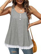 Lace Trim Wide Strap Tank Top (21)