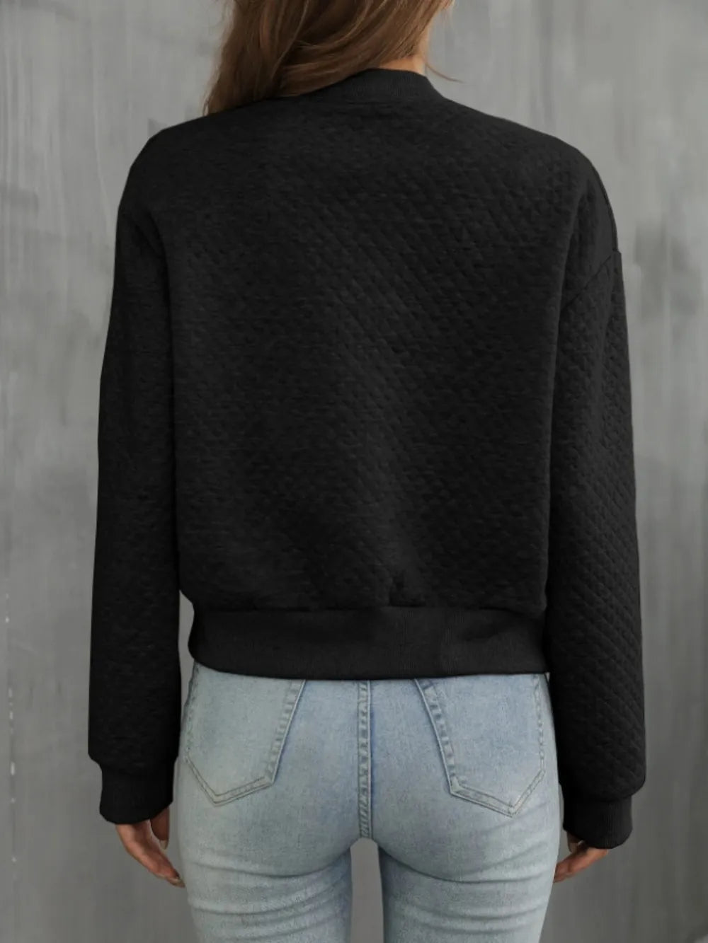 Zip Up Long Sleeve Jacket (3)