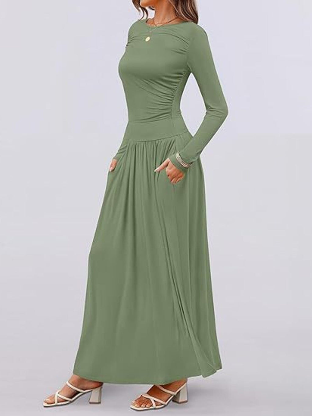 Long Sleeve Maxi Dress Pockets (14)